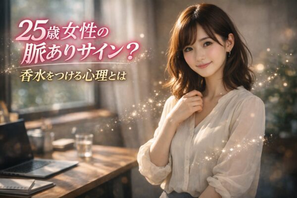 職場の気になる年上男性への脈ありサイン？香水をつける女性の深層心理とアプローチの成功率をイメージした風景